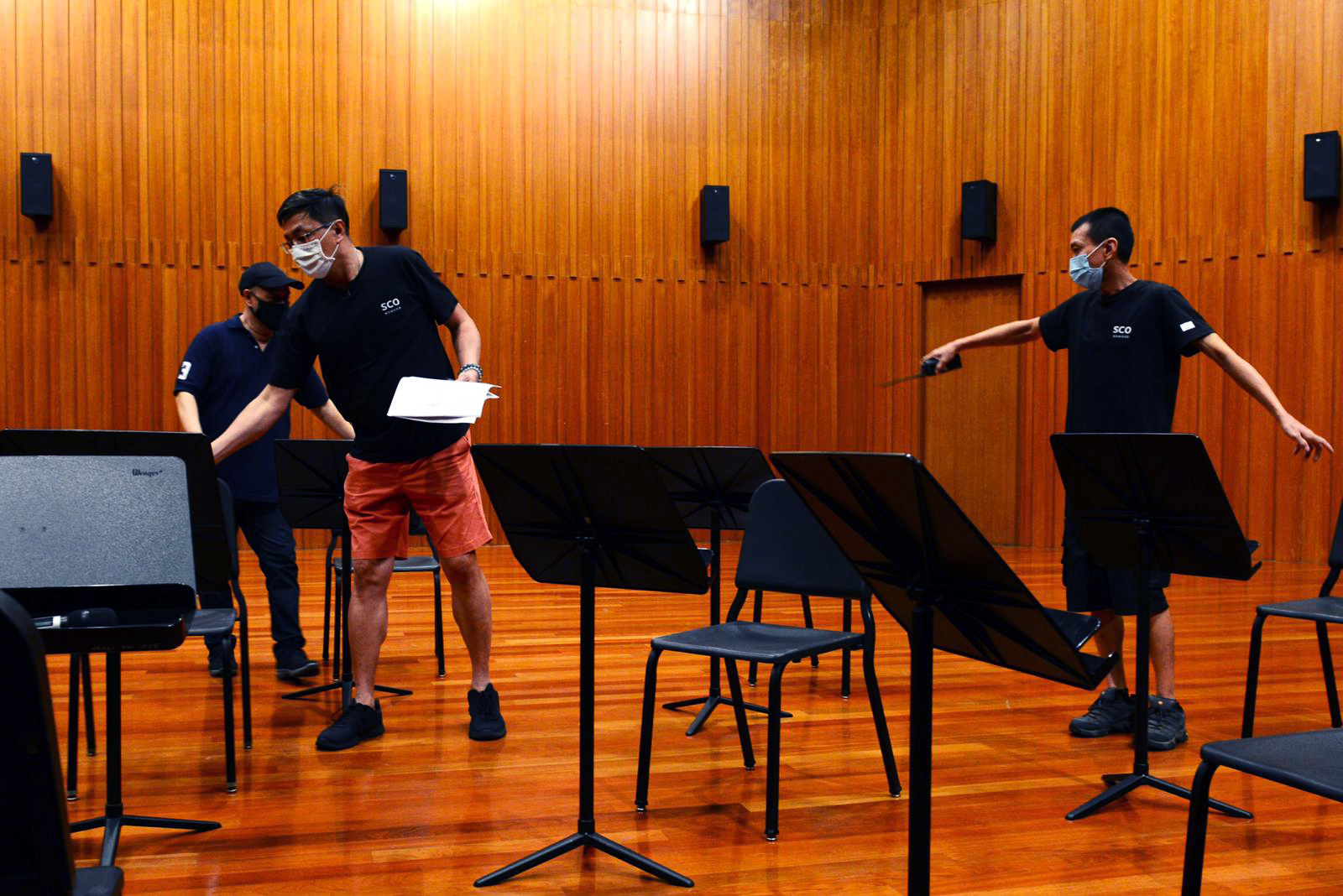 SCO_photo_editorial_19 COVID-19 Phase 2: Lights on! Singapore Chinese Orchestra back to rehearsal after 91 days