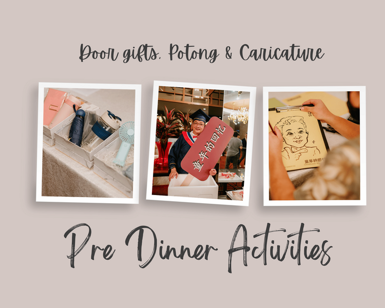 huayue DD23 pre dinner activities