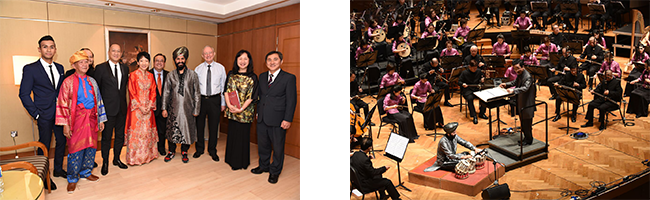 2015-12-12-1 新加坡华乐团于马来西亚双峰塔国油演奏厅成功首演了一场满座的音乐会！