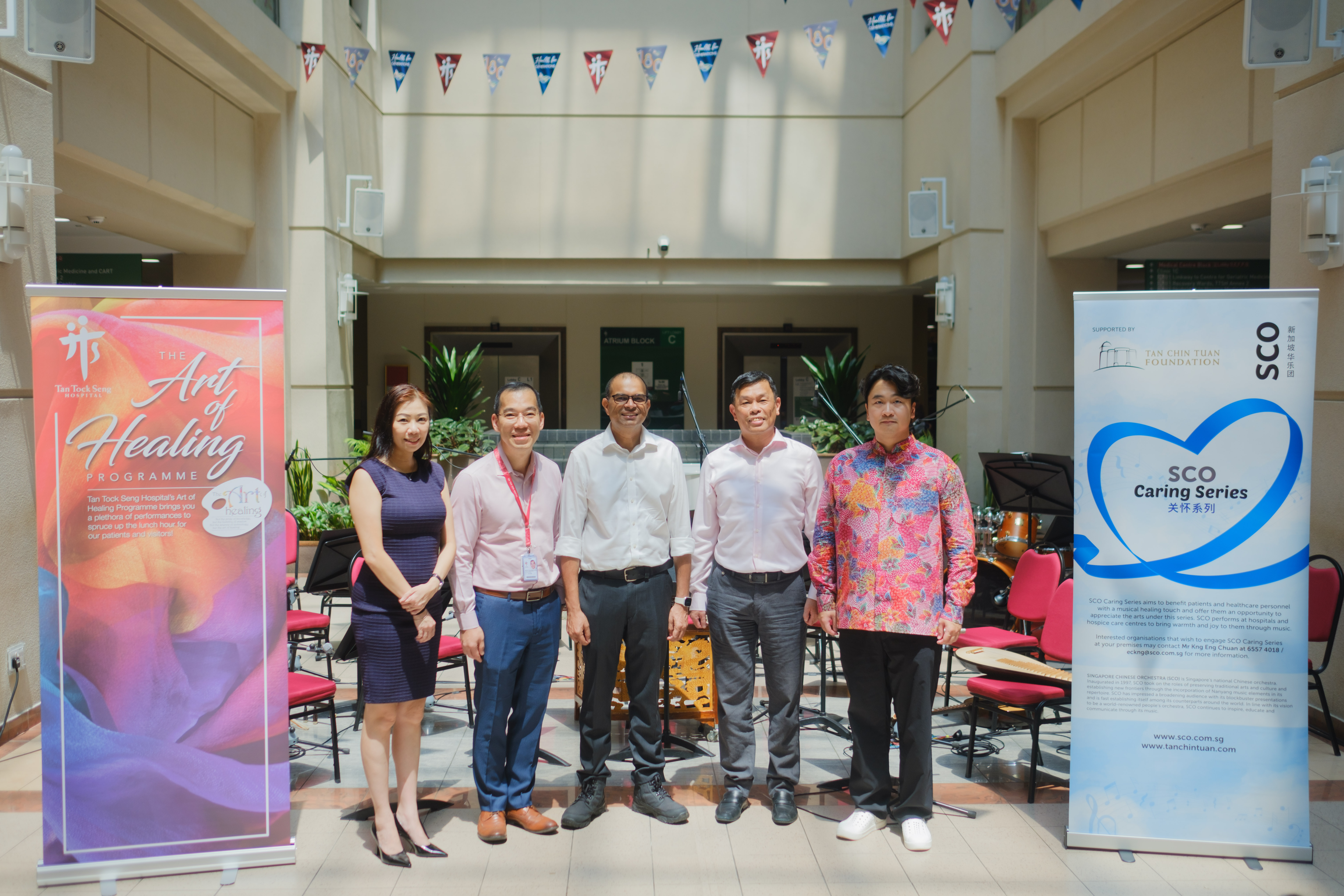 DSCF6511_ SCO Caring Series concert returns to Tan Tock Seng Hospital for its 180th anniversary celebration with Senior Minister of State, Ministry of Digital Development and Information & Ministry of Health, Dr. Janil Puthucheary in attendance